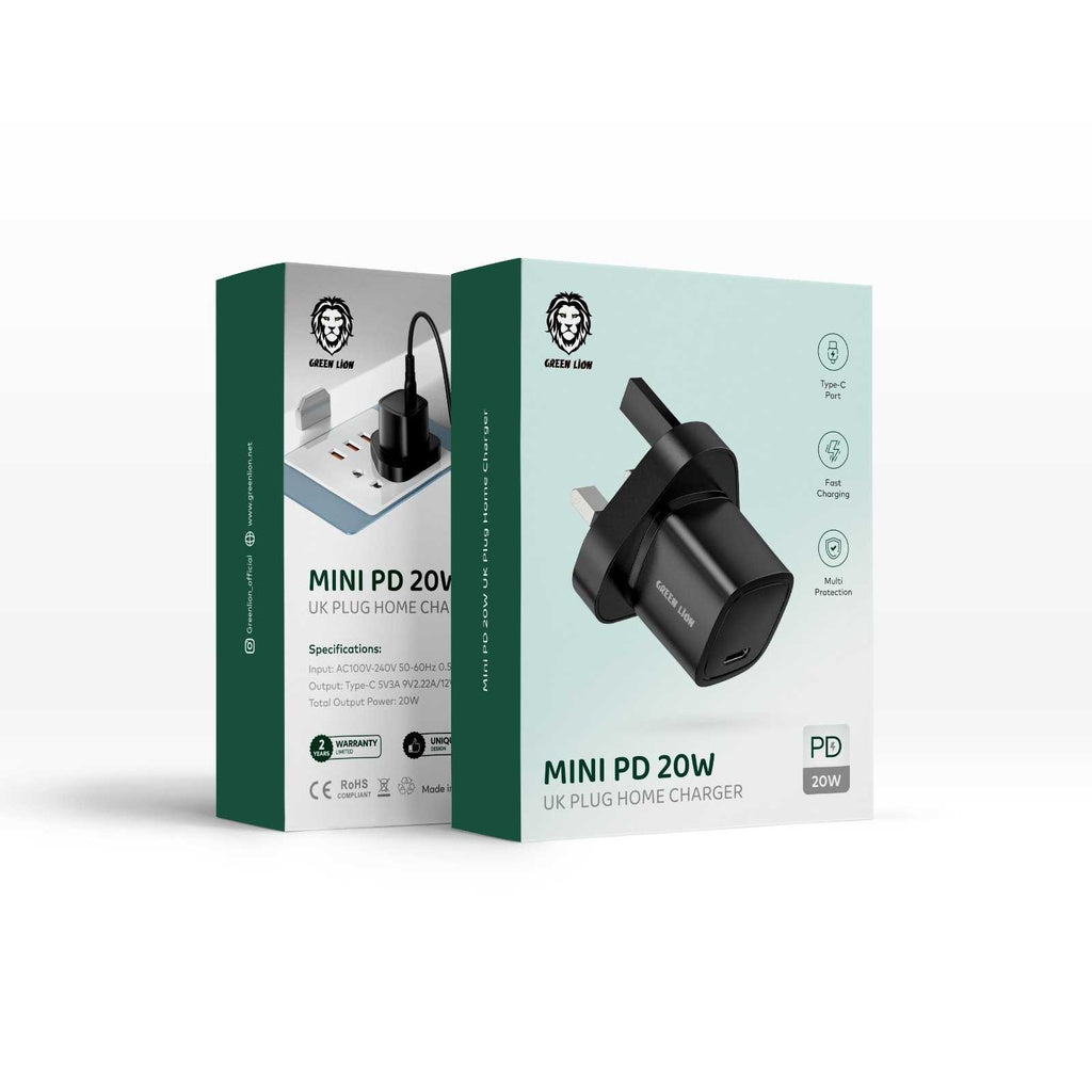 Green Lion Mini Plug Home Charger