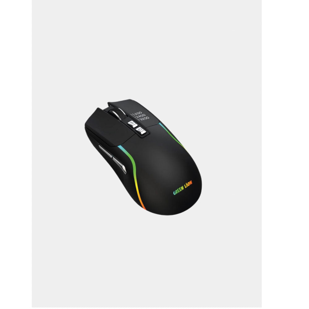 Green Lion DPI 3200 Rechargeable Gaming Mouse