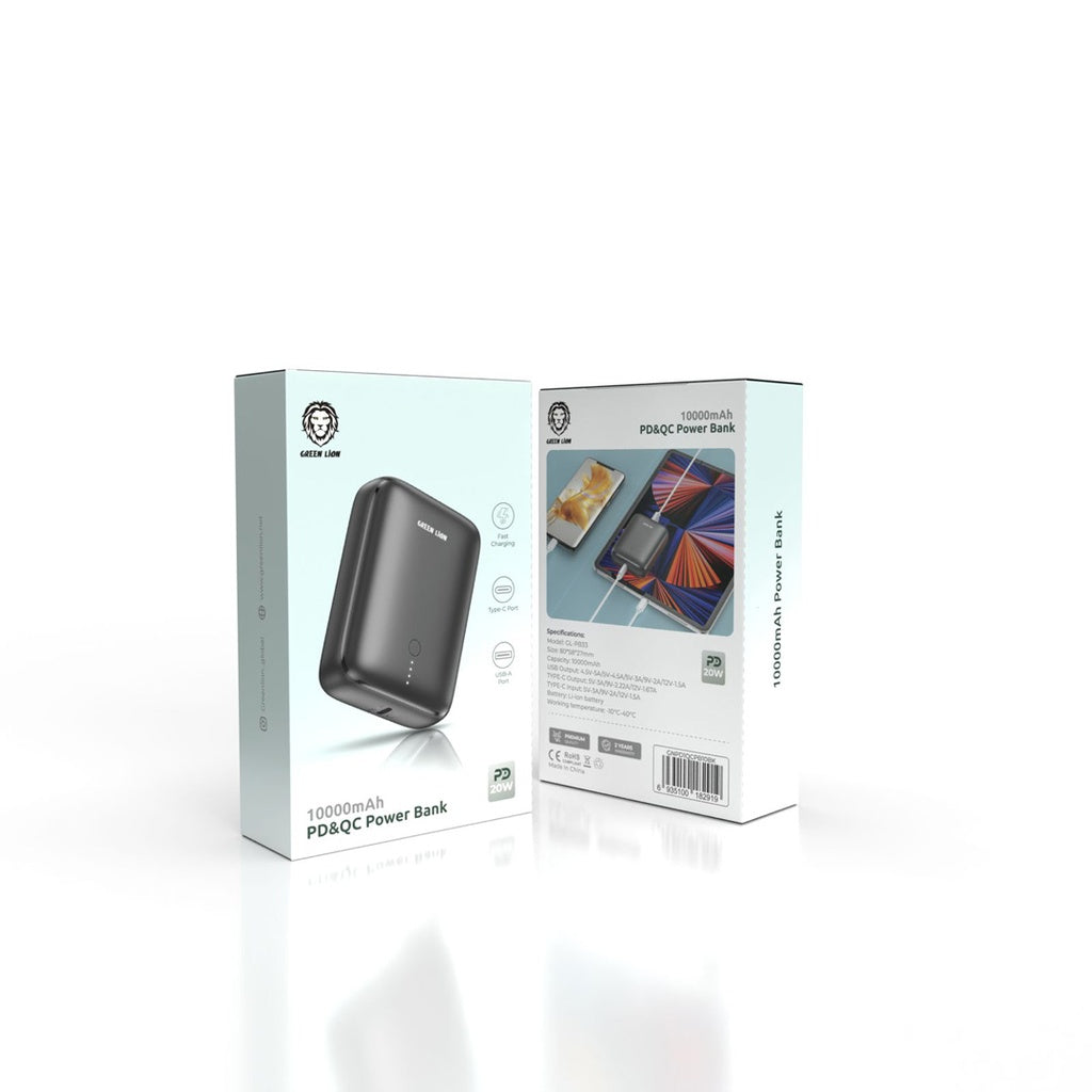 GreenLion Power Bank PC&QC - 1000mAh