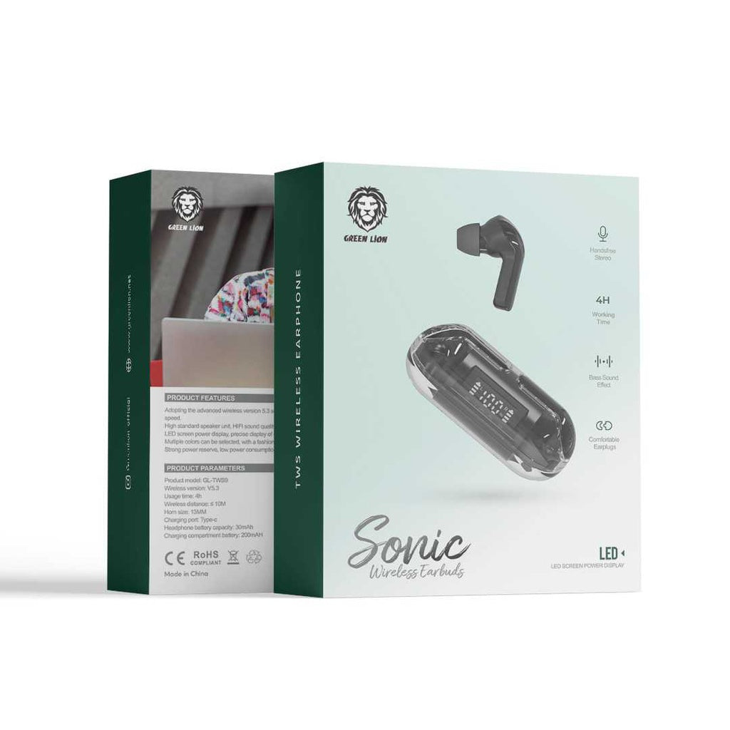 Green Lion Sonic Wireless Earbuds