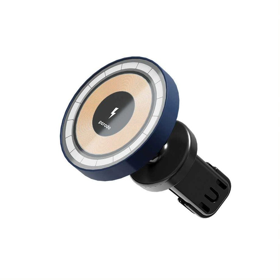 Porodo Lucid Magsafe Car Mount Car Charger / Type-C Cable Included